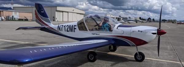 First Solo Flight – Gary Romel