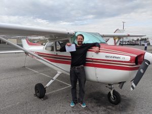 N6796H, checkride, PPL