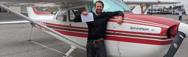 N6796H, checkride, PPL