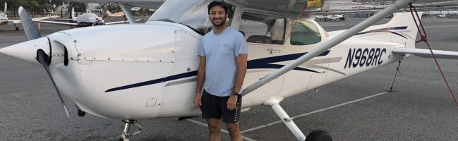 solo, flight, N968RC
