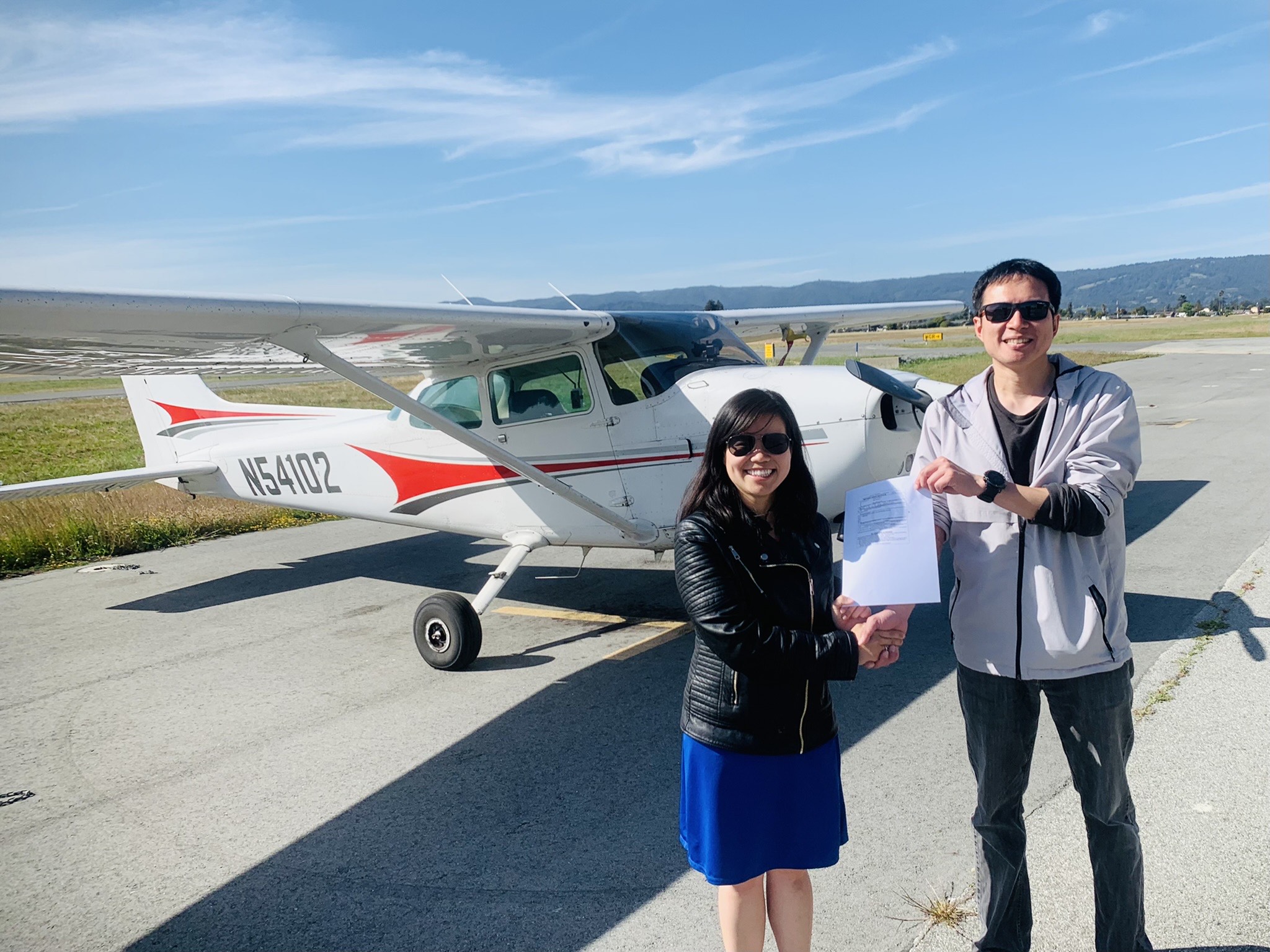 New Private Pilot – Ching-Chi Chang