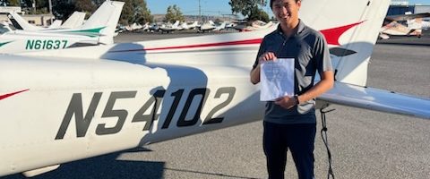 checkride, KRHV, C172, PPL