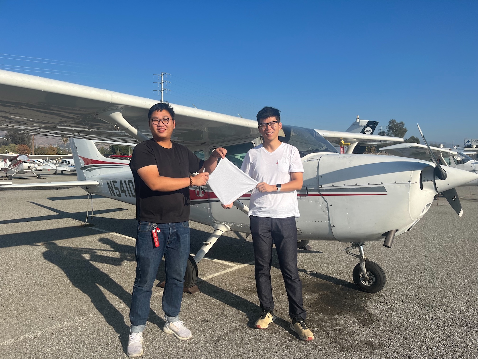 First Solo Flight – Dong Zhang