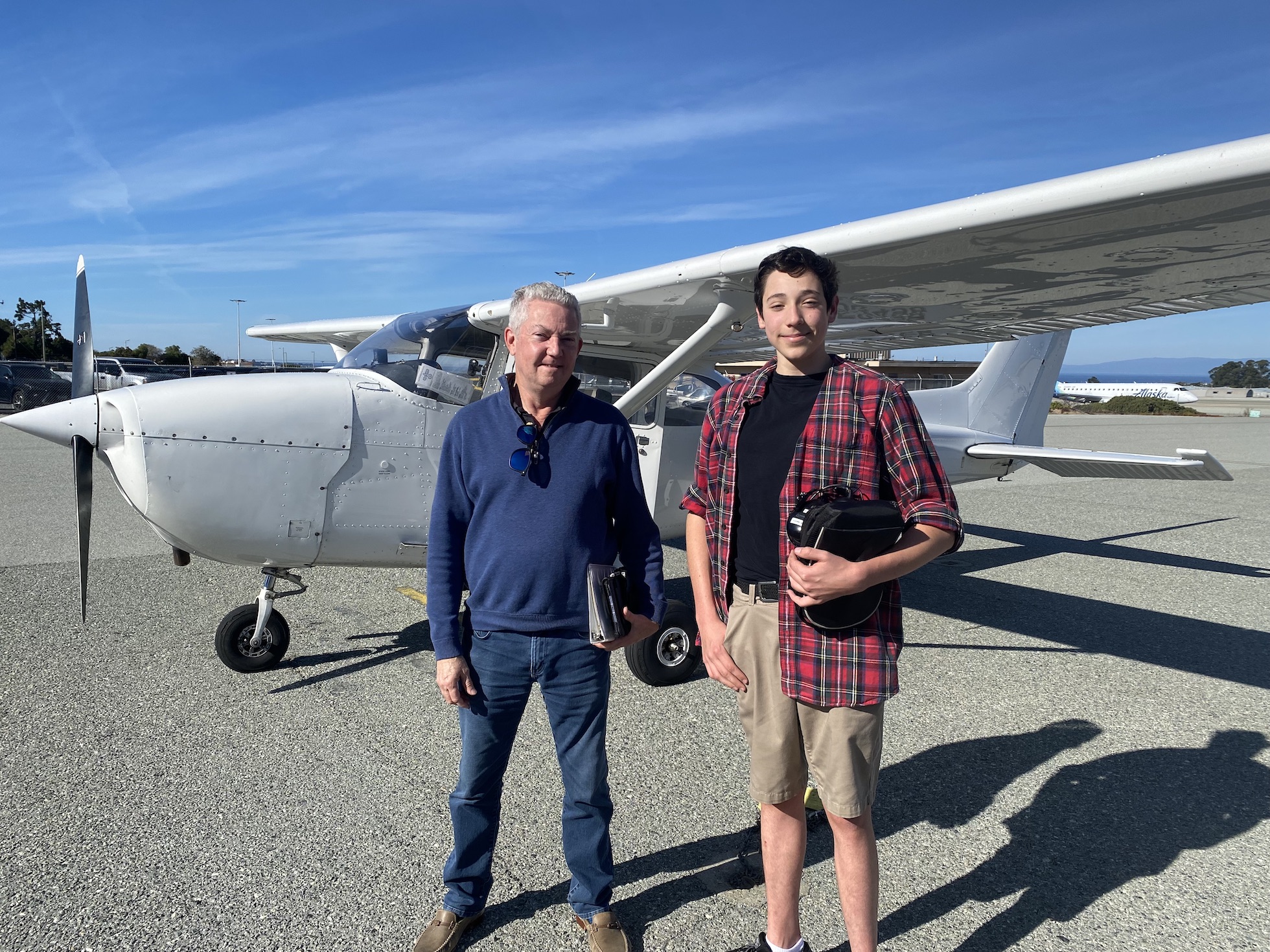 First Solo Flight – Mark Albiol
