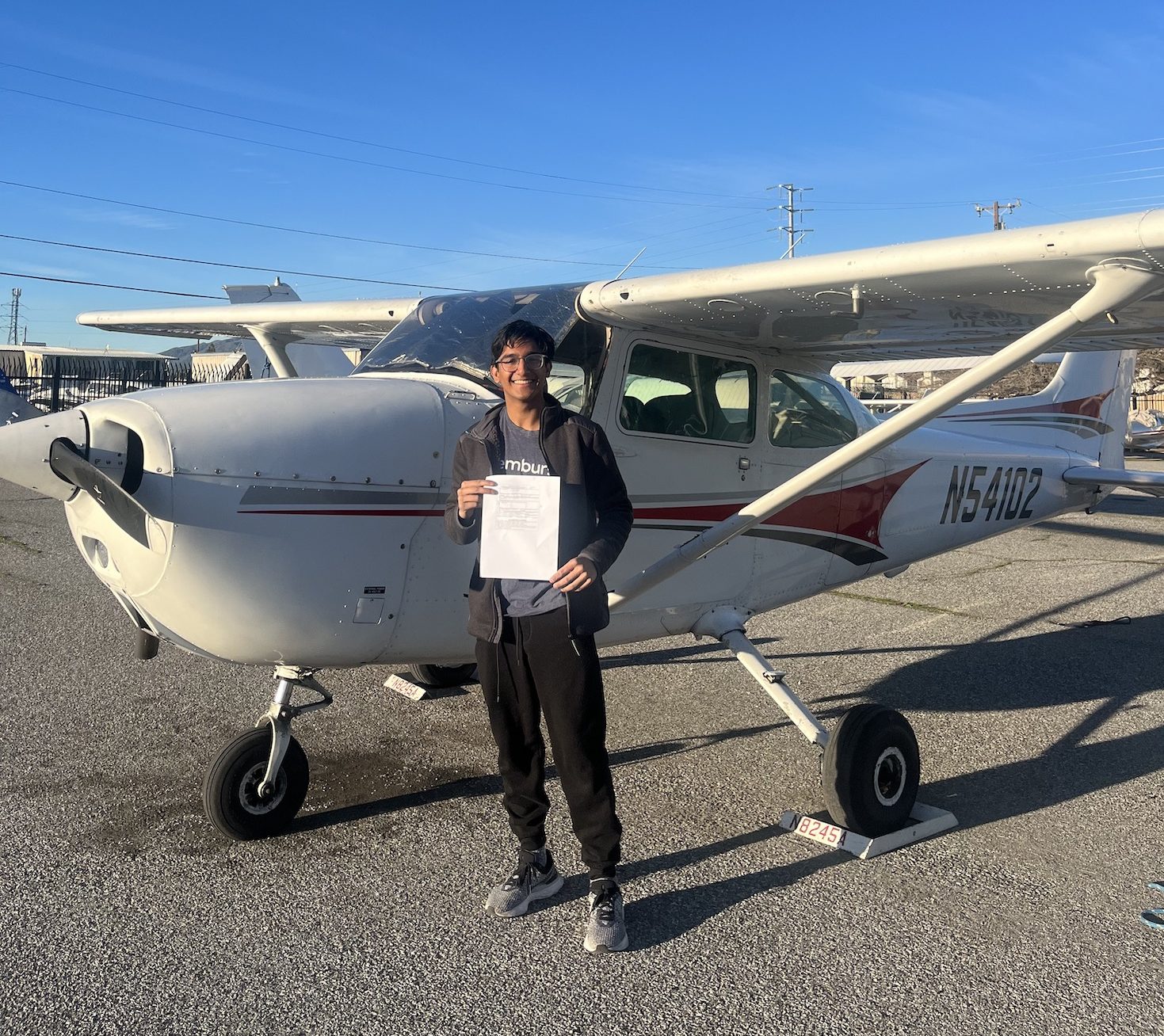 New Private Pilot – Anand Agrawal