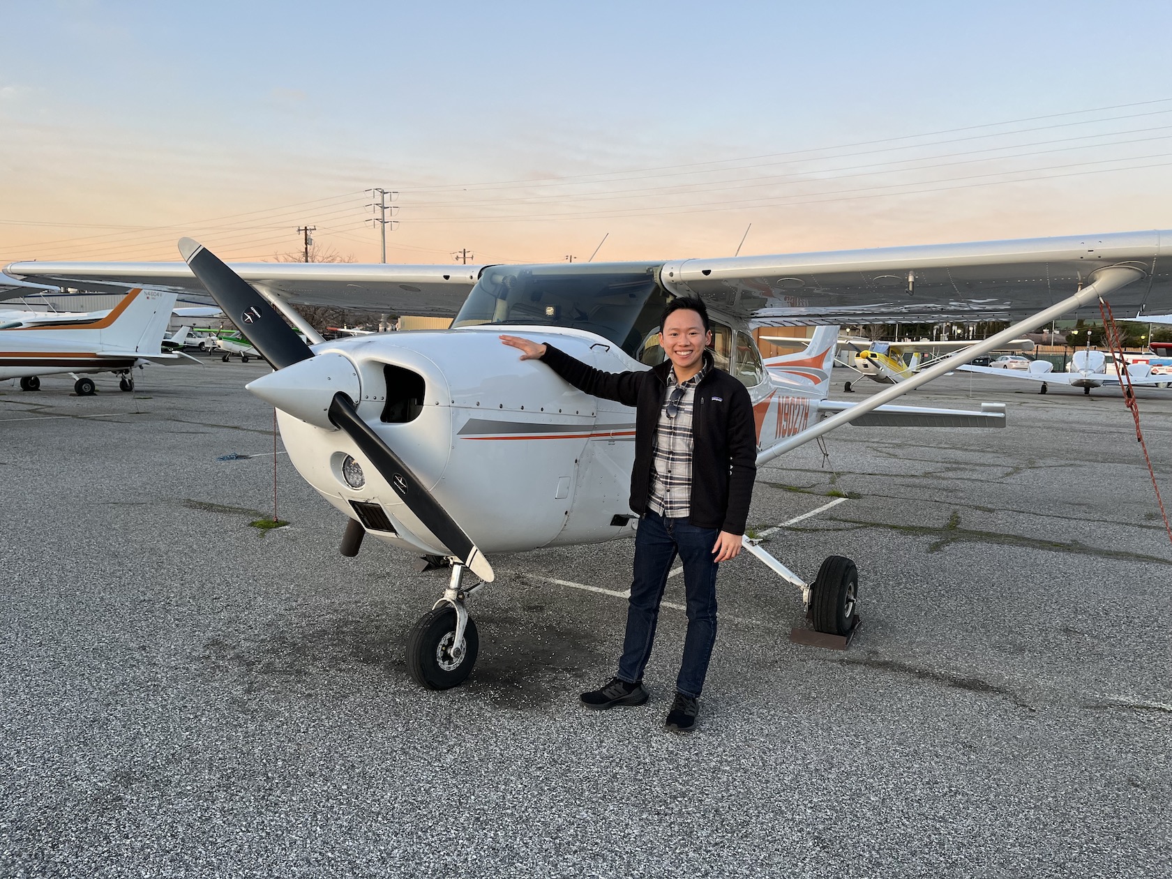 New Private Pilot – Stephen Sun